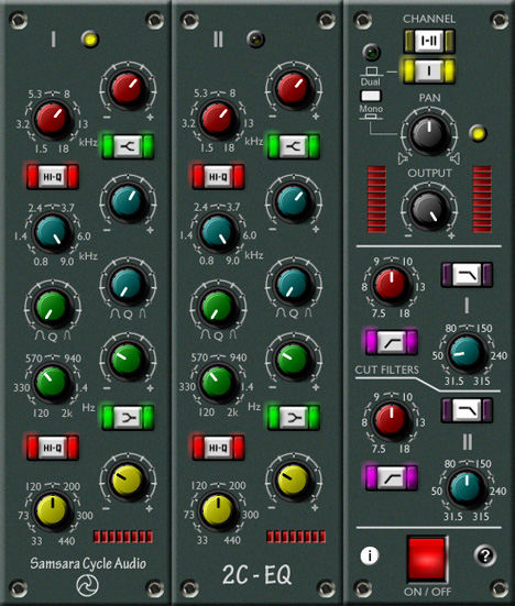 2C-EQ - free Console EQ plugin