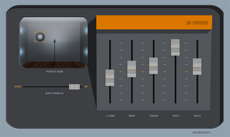 3D Panner - free Panning tool plugin
