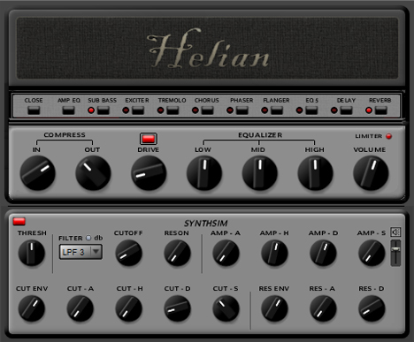 3rd Bass - free Bass amp plugin