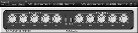 Modfilter  - free Dual SV filter plugin