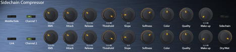 ATKSideChainCompressor - free Sidechain / MS compressor plugin