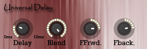 ATKUniversalDelay - free Delay plugin