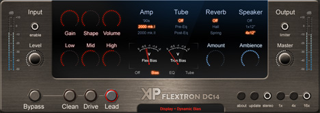 Flextron - free Tube guitar amp plugin