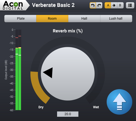 Verbarate Basic - free Reverb plugin