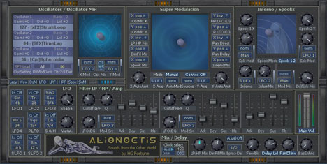 AlioNoctis Pro - free Texture synth plugin