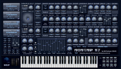 Avatar ST - free Pads / soundscapes synth plugin