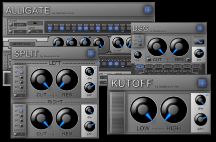 Filter&Gate - free Filter / gate FX bundle plugin