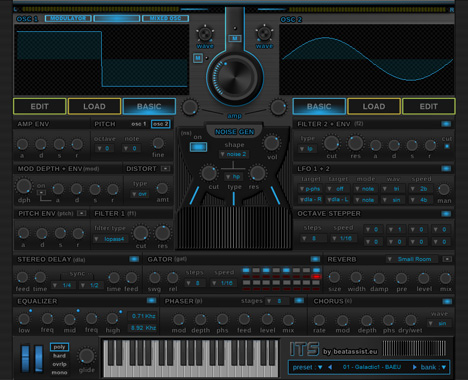 ITS - free Rhythmic / gate synth plugin