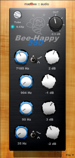 Bee-Happy 550 - free API 550 emulation plugin