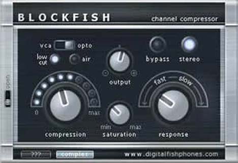 Blockfish - free Compressor plugin