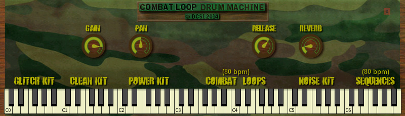 Combat Loop Drum Machine