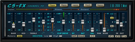 CS-FX - free Channelstrip FX plugin