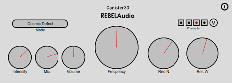 Canister33 - free Dynamic distortion processor plugin