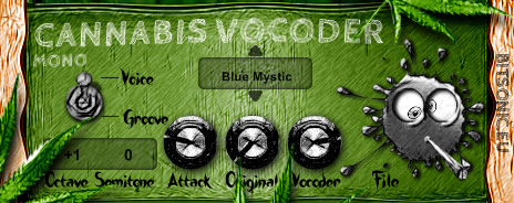Cannabis Vocoder - free Mono / poly vocoders plugin