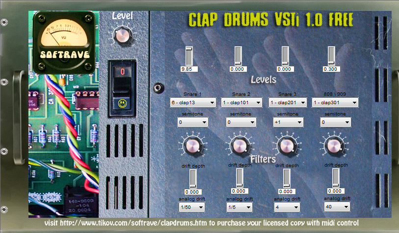 Clap DRUMS VSTi