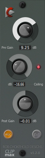 Clipmax  - free Hard / brickwall  clipper plugin