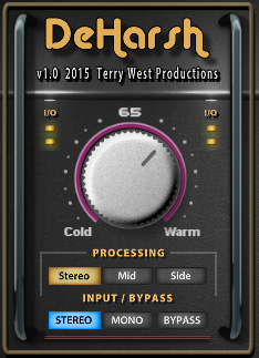 DeHarsh - free Spectral processor plugin