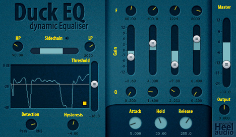 DuckEQ - free Dynamic EQ plugin