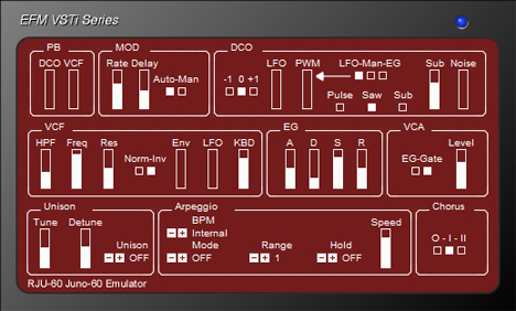 RJU-60 - free Juno-60 emulation plugin
