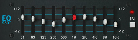 EQ560 - free API 10-Band graphic EQ plugin