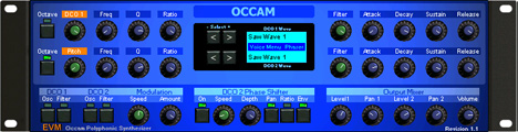 Occam - free Dual wavesample synth plugin