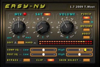 Easy-NY - free Parallel compressor plugin