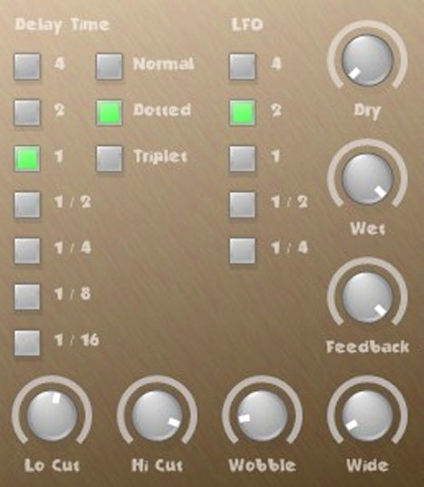Echobox - free Tempo delay plugin