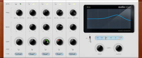 Equalizer AQ1 - free Equalizer plugin