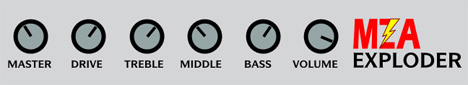 Exploder - free High gain amplifier plugin