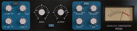 FETISH - free FET compressor / limiter plugin