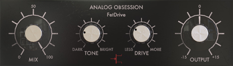 FetDrive - free Line amp / driver plugin