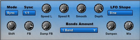 Flang-3R - free 6 band flanger plugin