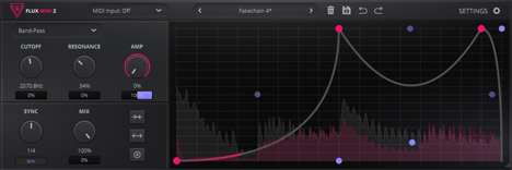 Flux Mini 2 - free Modulator / filter plugin