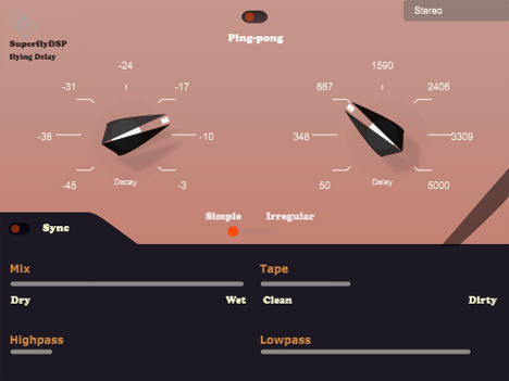 Flying Delay - free Delay / echo plugin