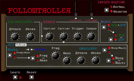 FollowTroller - free Amplitude / filter plugin