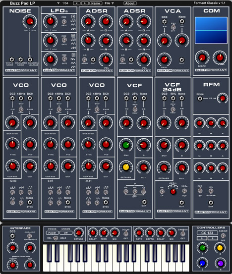 Formant Classic - free Elektor Formant DIY replica plugin