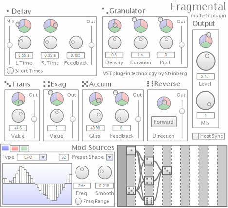 Fragmental - free Multi-effects plugin