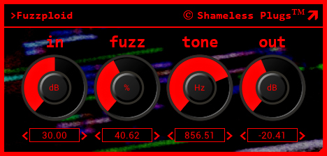 Fuzzploid - free Fuzz pedal plugin
