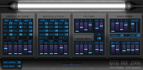 MX 2008 - free FX synth plugin