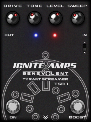 TSB-1 Tyrant Screamer - free Overdrive pedal plugin