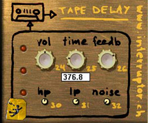 Tape delay