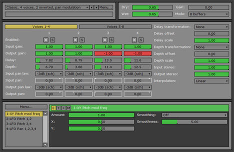 JBR Chorus - free 8 voices chorus plugin