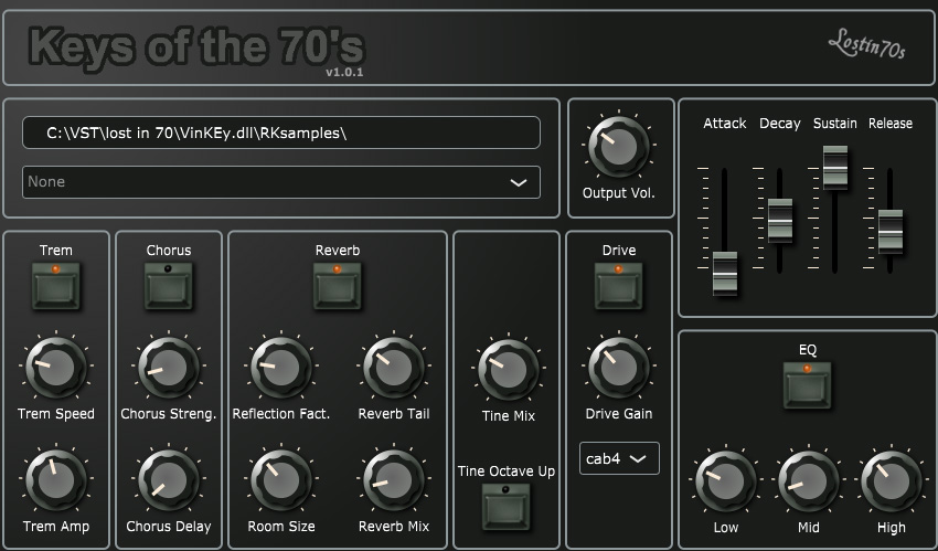 Keys of the 70s