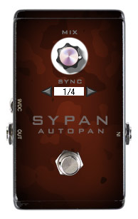 Sypan - free Auto pan stomp plugin