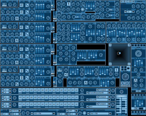 Komodo - free Semi-modular synth plugin