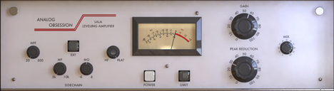 LALA - free Optical limiter / compressor plugin
