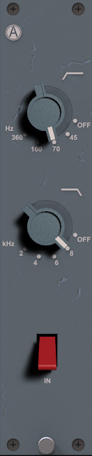 LCF - free Vintage high / lowpass filter plugin
