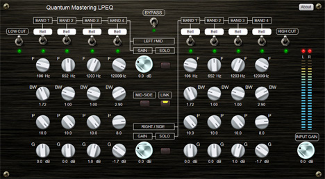 Mastering LPEQ - free Linear phase equalizer plugin