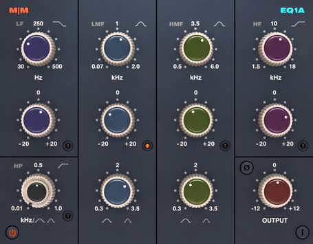 EQ1A - free Analog EQ plugin