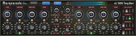 Masquarade Xtra - free Master channel  EQ plugin